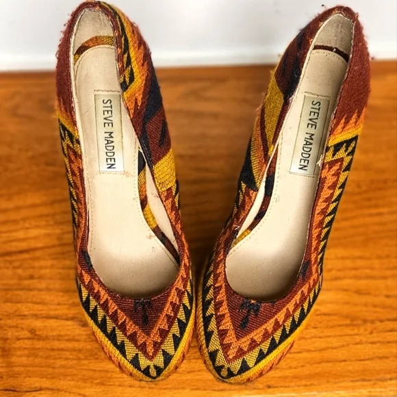 Wedge Shoes Steve Madden Aztec Wedges Steve Madden Shoes Womens